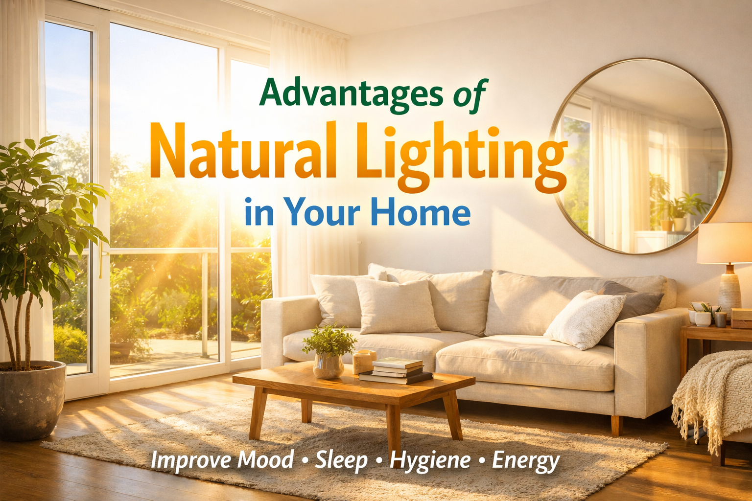 Advantages of Natural Lighting to Your Home cover image